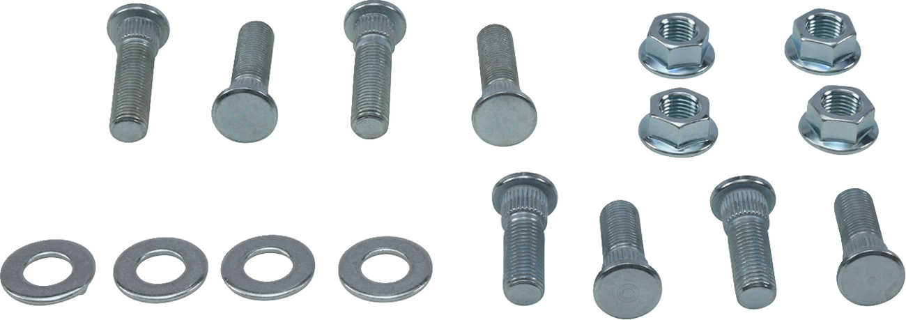 MOOSE OFFROAD Wheel Stud/Nut Kit - Front/Rear - Polaris 300/700 85-1131