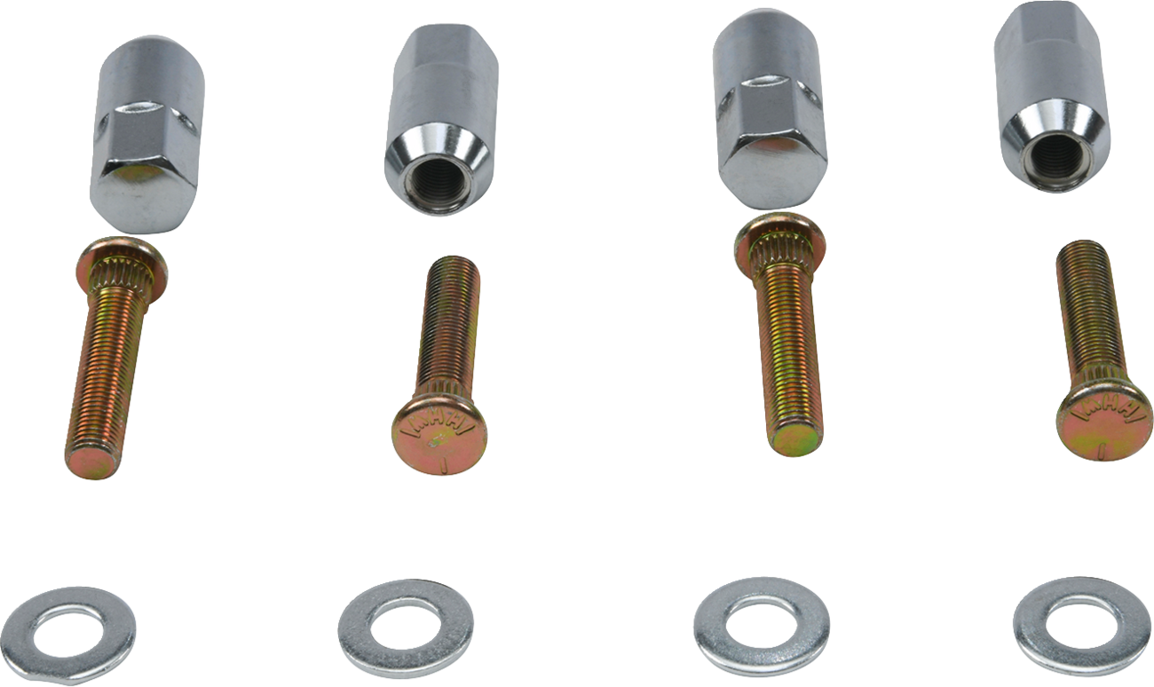 MOOSE OFFROAD Wheel Stud/Nut Kit - Front - '14 Polaris Ranger 800 85-1134