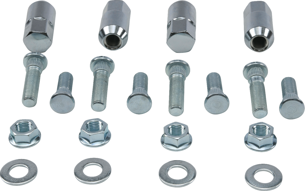 MOOSE OFFROAD Wheel Stud/Nut Kit - Front/Rear - '08 Ranger 700/'05-'08 Sportsman 500/800 85-1132