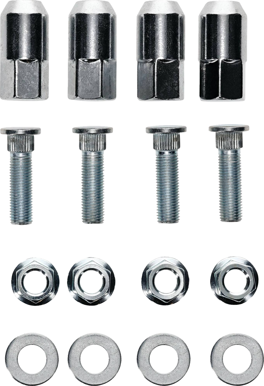 MOOSE OFFROAD Wheel Stud/Nut Kit - Front/Rear - Polaris 85-1127