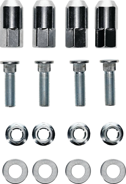 MOOSE OFFROAD Wheel Stud/Nut Kit - Front/Rear - Polaris 85-1127