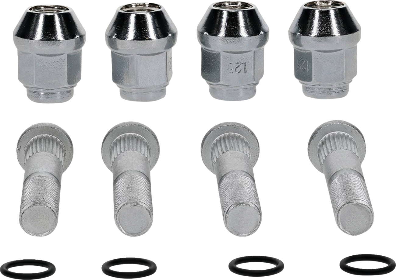 MOOSE OFFROAD Wheel Stud/Nut Kit - Rear Right - Suzuki KingQuad 400 85-1145