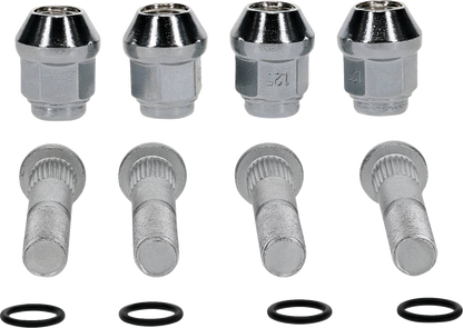 MOOSE OFFROAD Wheel Stud/Nut Kit - Rear Right - Suzuki KingQuad 400 85-1145