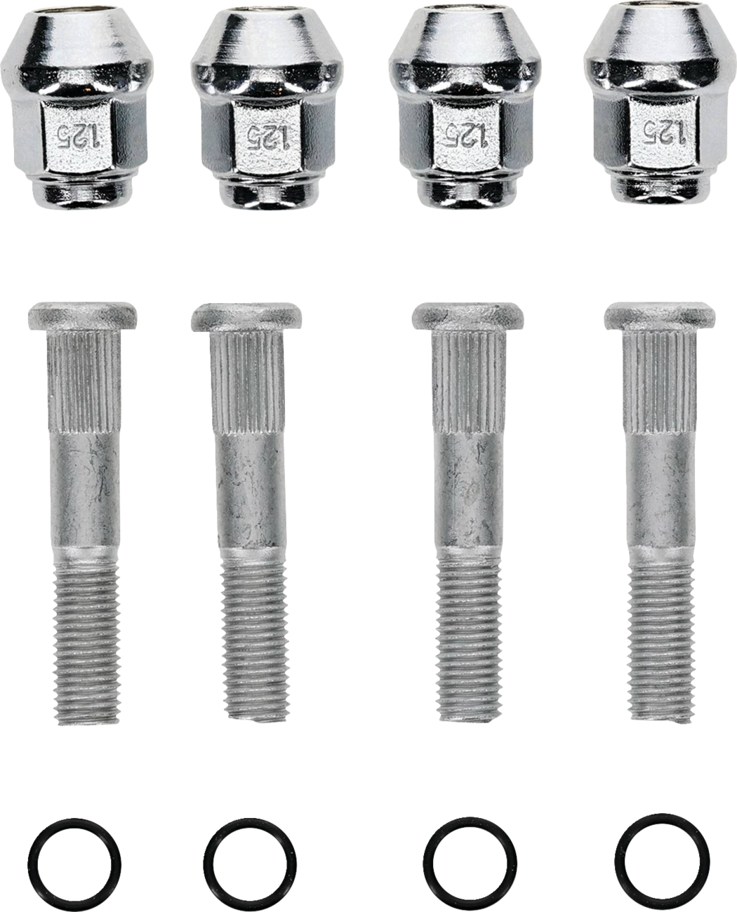 MOOSE OFFROAD Wheel Stud/Nut Kit - Rear Right - Suzuki KingQuad 400 85-1145