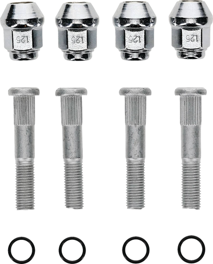 MOOSE OFFROAD Wheel Stud/Nut Kit - Rear Right - Suzuki KingQuad 400 85-1145