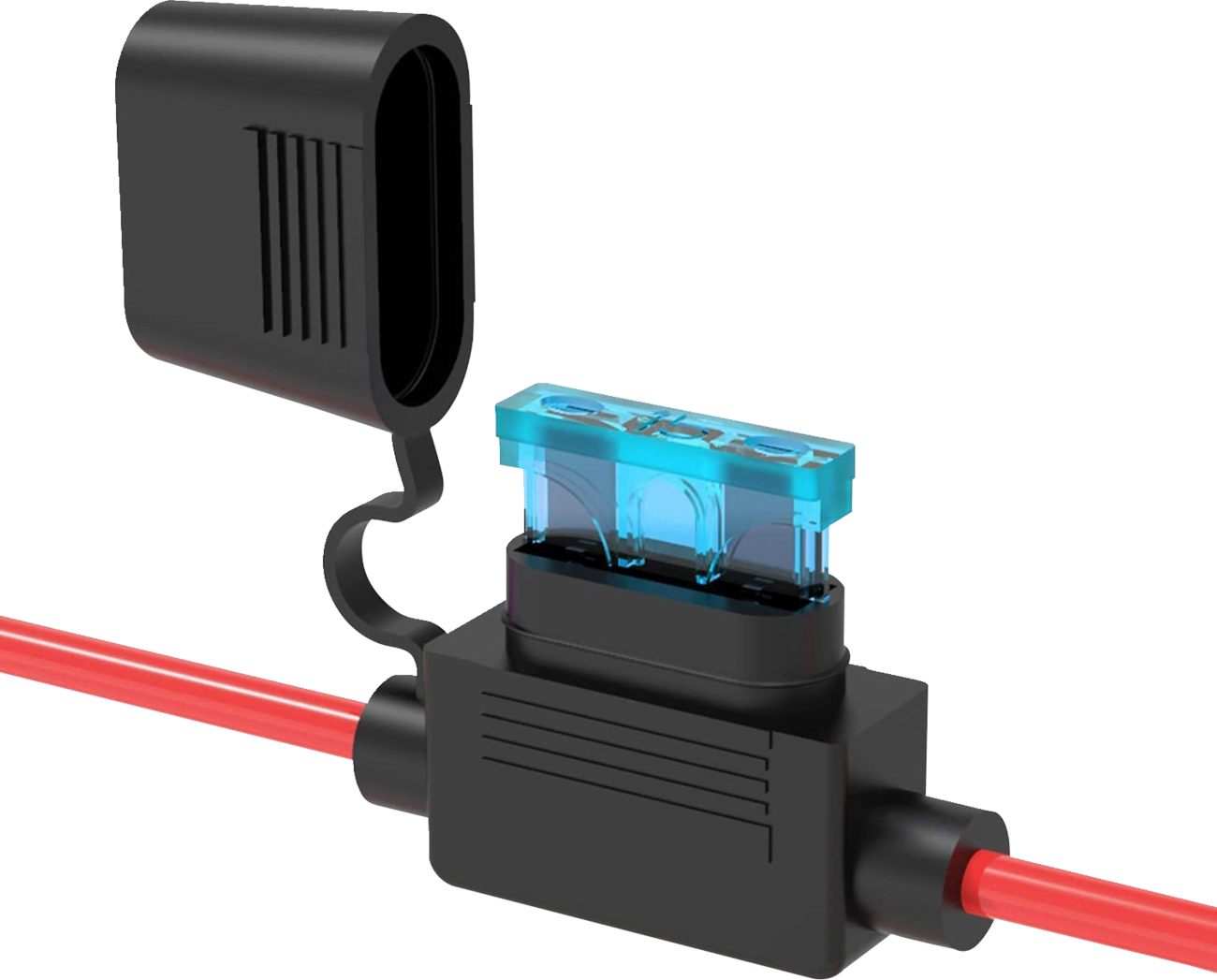 MOOSE OFFROAD In-line Fuse Holder - 10 A 16G-FUS