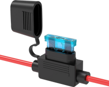 MOOSE OFFROAD In-line Fuse Holder - 15 A - 2 Pack 12G-FUS