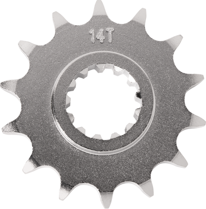 MOOSE OFFROAD Front Sprocket - 14 Tooth - Kawasaki/Suzuki 26-3148-14CRMO