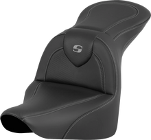 SADDLEMEN RoadSofa™ Seat - Carbon Fiber - without Driver Backrest - FLFB/FXBR '18-'24 818-27-185