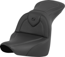 SADDLEMEN RoadSofa™ Seat - Black - without Driver Backrest - FLFB/FXBR '18-'24 818-27-187