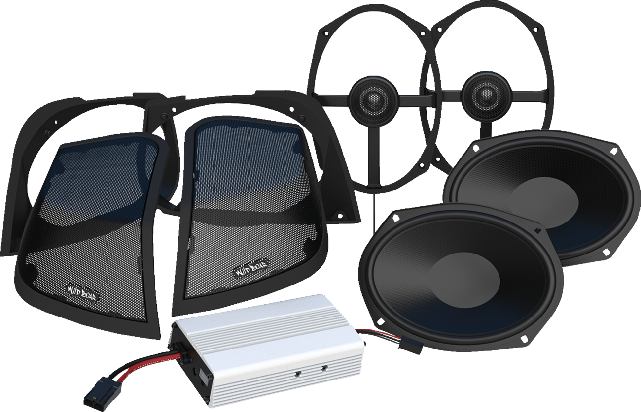 WILD BOAR AUDIO 400 W Speaker/Amplifier - Cut In Lid Kit WBA RETRO LID KIT