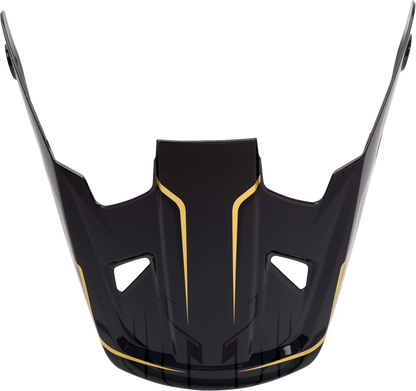 Z1R Rise 2.0 Visor - Black/Gold 0134-3730