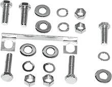 COLONY Hardware Kit - Transmission Mount - Chrome - '65-Early '77 Big Twin 9418-19