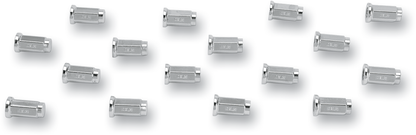 ITP Lug Nuts - Flat - Chrome - M10 x 1.25 - 16 Pack ALUG15BX