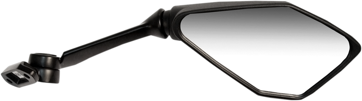 EMGO Mirror - Side View - Polygon - Black - Right 20-49261