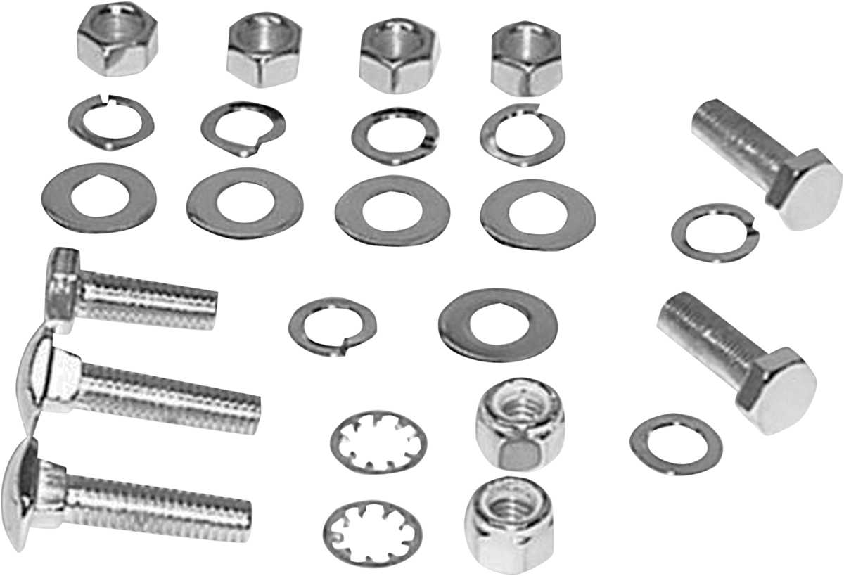 COLONY Hardware Kit - Transmission Mount - Chrome - Late '77-'86 Big Twin 9420-21
