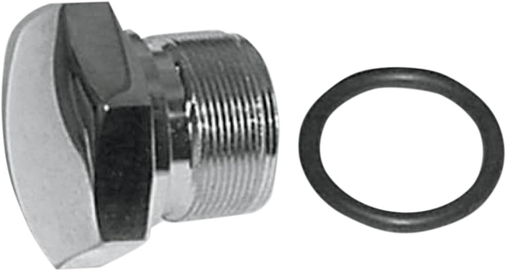COLONY Fork Tube Cap - Upper - Chrome - Custom Design - '71-'72 FX | '52-'72 XL 7621-1