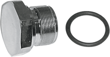 COLONY Fork Tube Cap - Upper - Chrome - Flat Top Design - '71-'72 FX | '52-'72 XL 2373-1