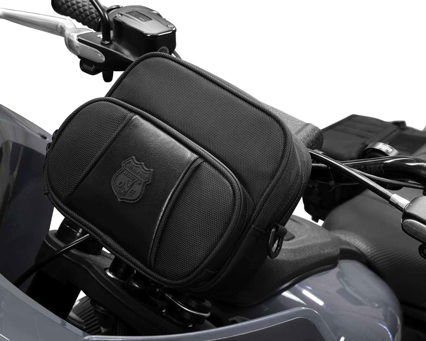 Route 1 Hwy Handlebar Bag 7l Black