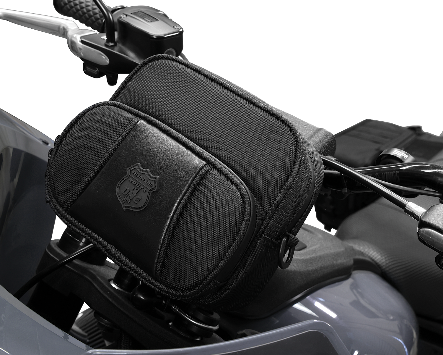Route 1 Hwy Handlebar Bag 7l Black