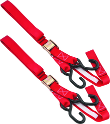 BikeMaster Tiedown 1-1/2 Integrated Softhook - Red