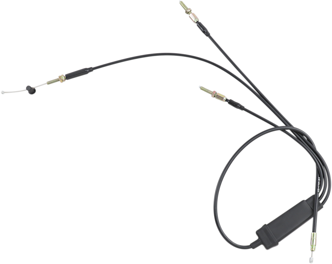 PARTS UNLIMITED Black Vinyl Throttle Cable - Polaris 05-139-86