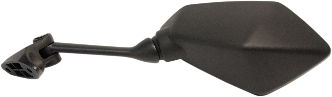 EMGO Mirror - Side View - Polygon - Black - Left 20-43102