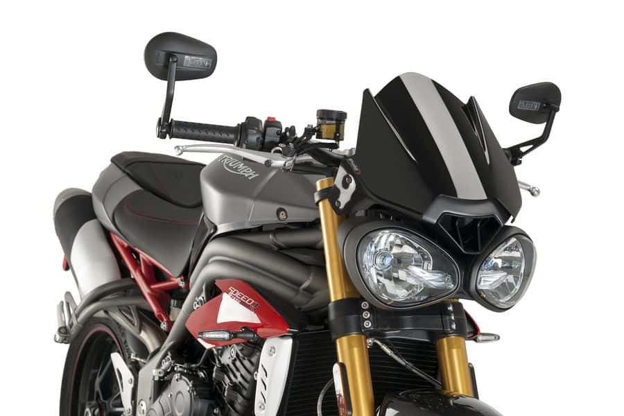 Windscreen Naked New Gen Sport Black Tri
