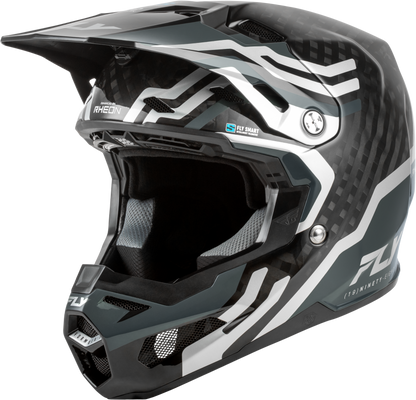 Formula S Carbon Byte Helmet Black Carbon/Grey/Silver 2x