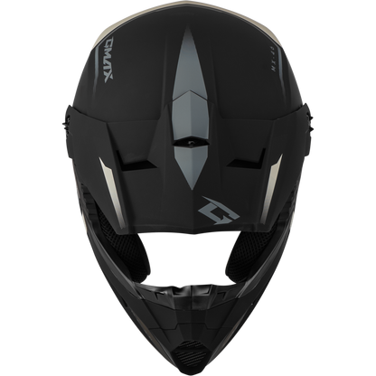 Mx 46 Compound Helmet Matte Black/Grey/White Lg