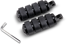 DRAG SPECIALTIES Soft-Ride Foot Peg - Black - Large 361030