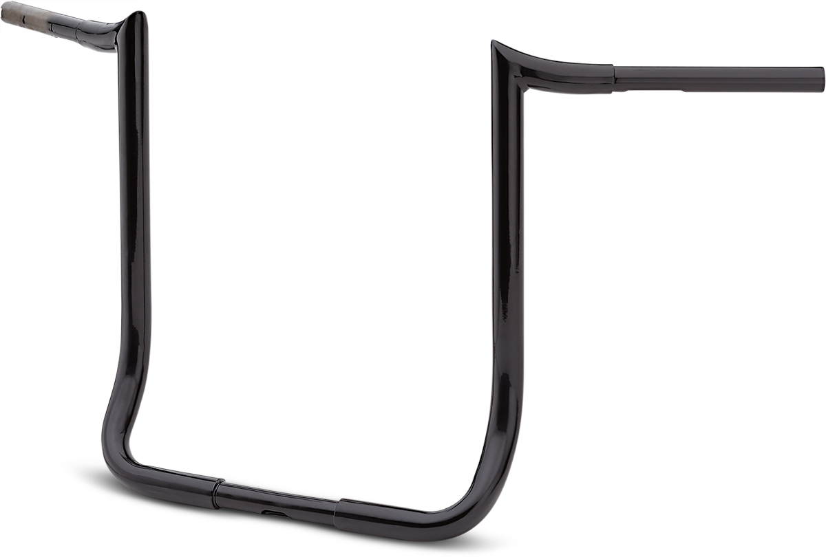 LA CHOPPERS 1-1/4" Prime Ape Bagger Handlebar - 18" - Black LA-7352-18B