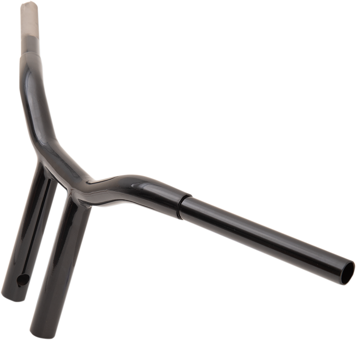 LA CHOPPERS Kage Fighter Welded Straight-Riser Handlebar - One Piece - 10" - Black LA-7337-10B