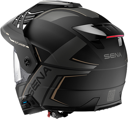 Outlander  Smart Ds Helmet Matte Black Xl