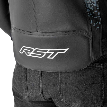 Ps Supersport K D3o Jacket Grey/Black Leather Md