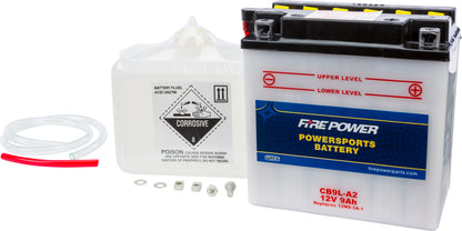 Battery W/Acid Cb9l A2 12v Heavy Duty