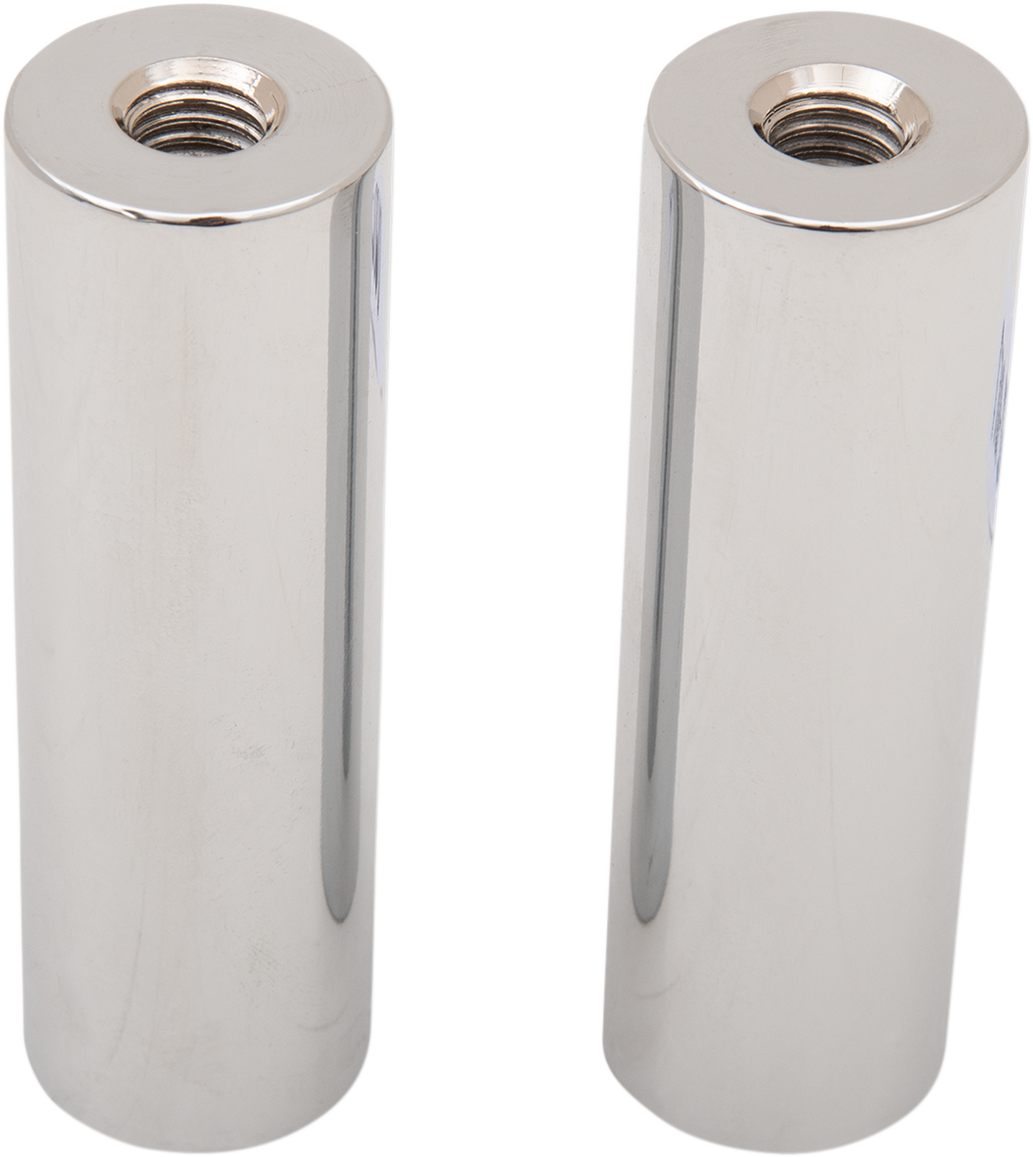 LA CHOPPERS Kage Fighter Handlebar Risers - 4" - Chrome LA-7335-04R