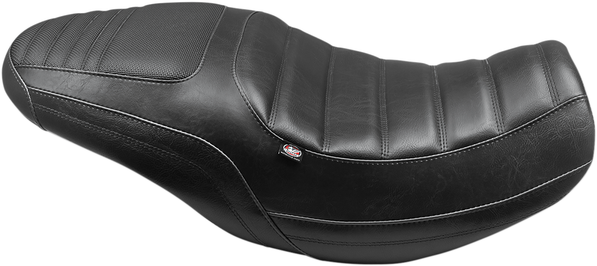MUSTANG Seat - Tripper Fastback™ - Front Tuck-n-Roll/Rear Gripper - Black - Ducati Scrambler 76320