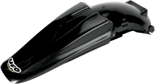 UFO MX Rear Fender - Black - Kawasaki - KX '92-'93 KA02746001