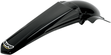 UFO MX Rear Fender - Black - Yamaha - YZ '06-'09 YA03881-001