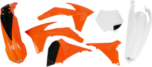 UFO Replacement Body Kit - OEM Orange/White/Black - KTM - SX '11-'12 KTKIT510-999