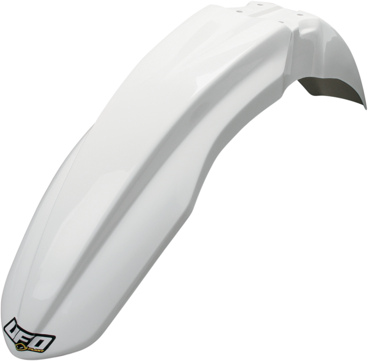 UFO Front Fender - White - Kawasaki - KXF '09-'12 KA03796-047