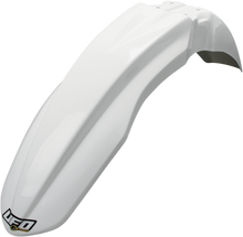 UFO Front Fender - White - Kawasaki - KXF '09-'12 KA03796-047