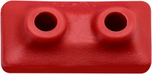 FAST-TRAC Extra Large Backer Plates - Red - Twin - 48 Pack 515-48