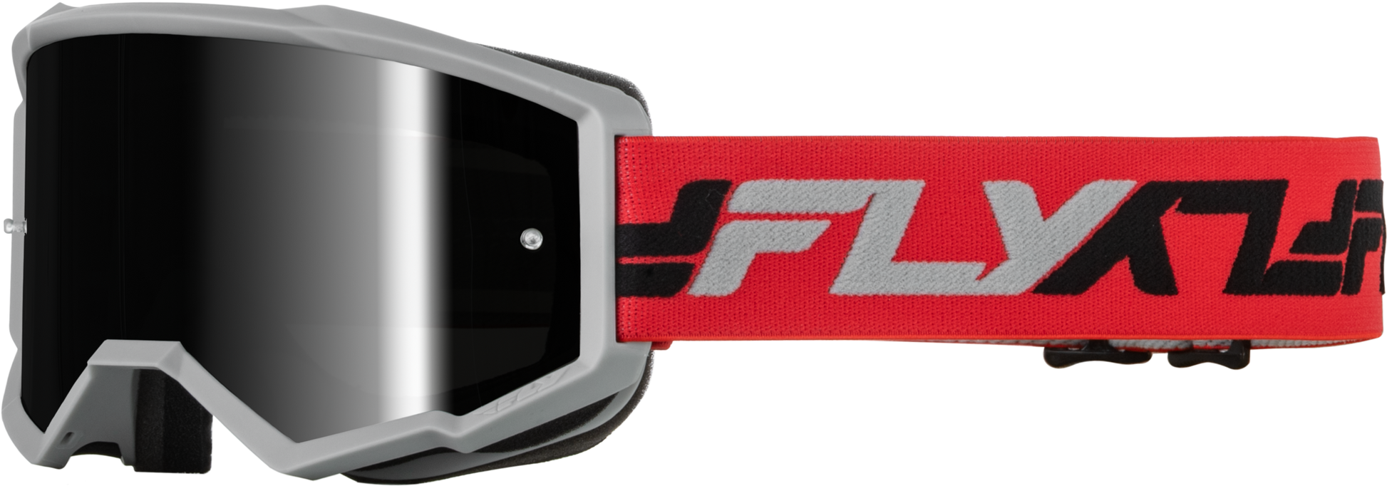 Youth Zone Goggle Red/Grey W/ Black Mirror/Smoke Lens