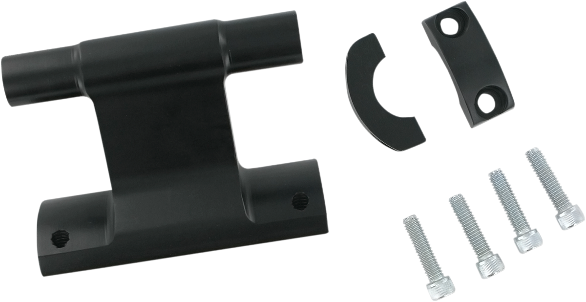 POWERMADD Powerriser 475 Pivoting Handlebar Risers - 3" x 4-3/4" - Oversized Handlebars 45433