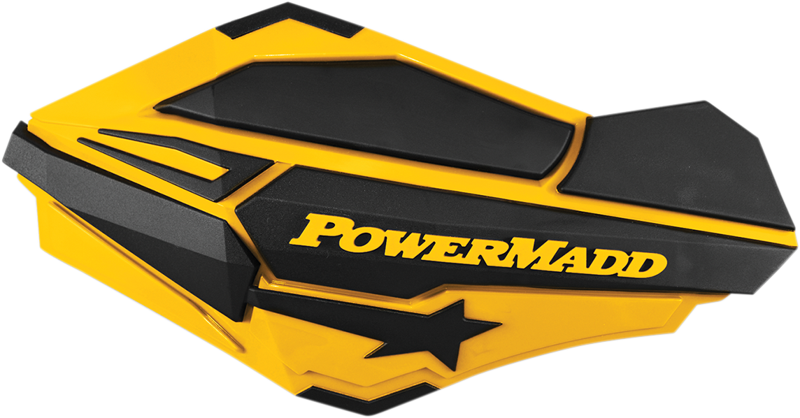 POWERMADD Sentinel Handguards - Ski-Doo Yellow/Black 34401