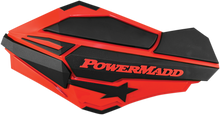 POWERMADD Sentinel Handguards - Polaris Red/Black 34402