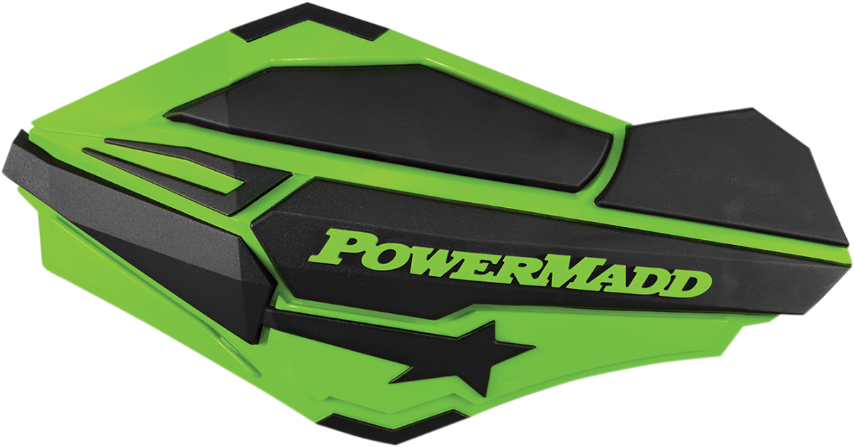 POWERMADD Sentinel Handguards - Green/Black 34403