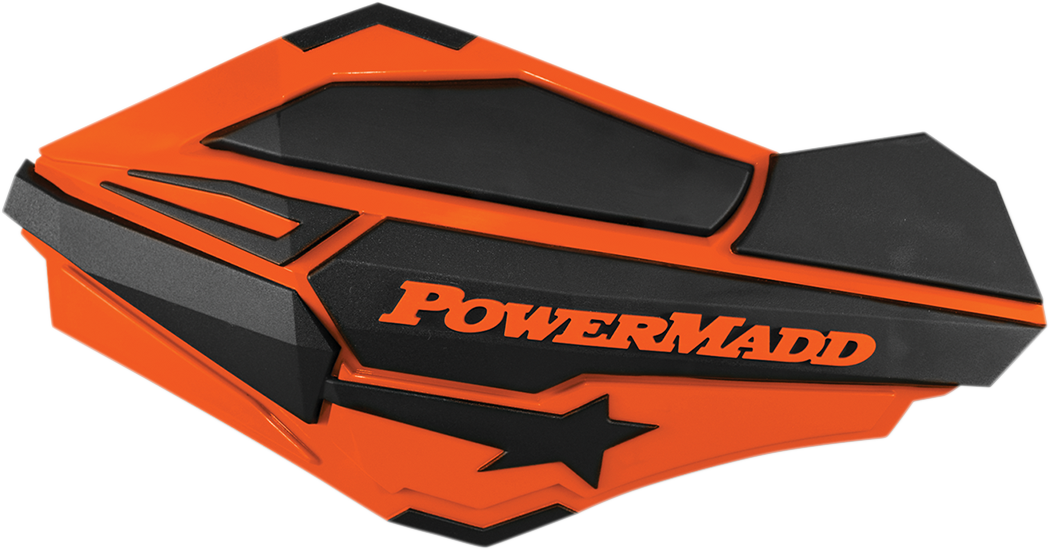 POWERMADD Sentinel Handguards - Orange/Black 34405